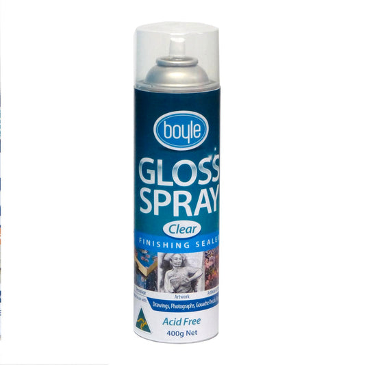 Boyle Clear Gloss Spray - 400g