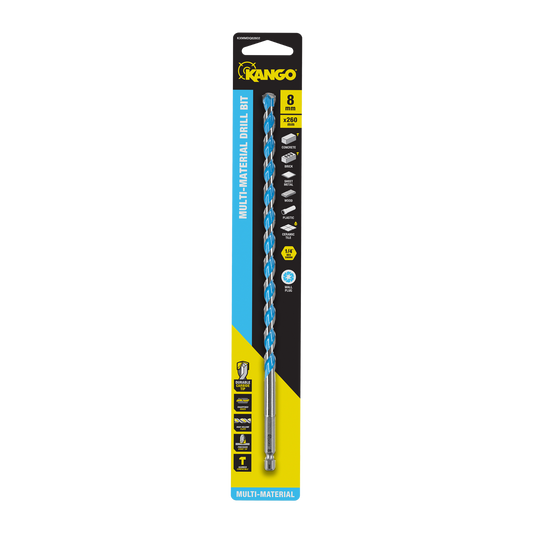 Kango Multi Material Drill Bit 8mm x 260mm
