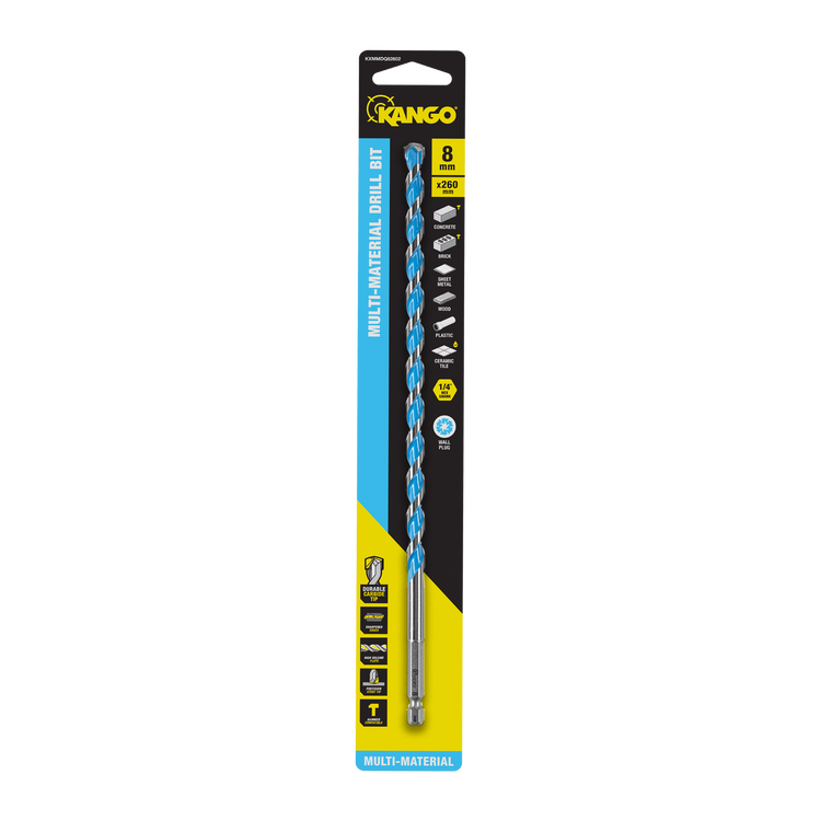 Kango Multi Material Drill Bit 8mm x 260mm