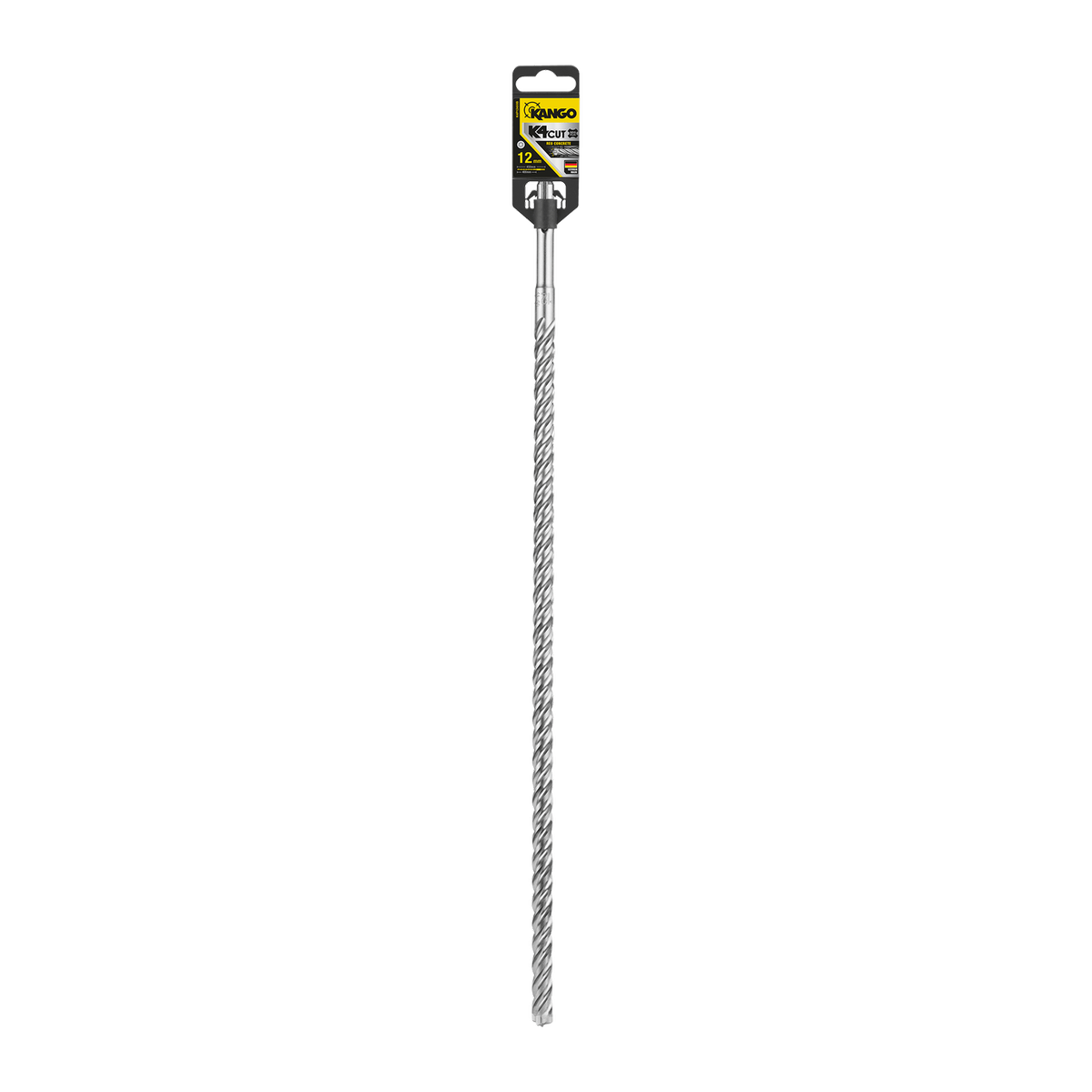 Kango SDS Plus Drill Bit 12mm x 450mm Steel Low Vibration Performance