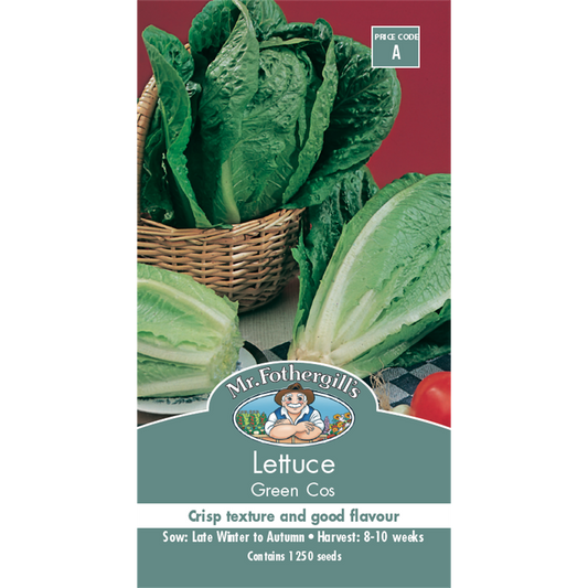 Mr Fothergill Green Cos Lettuce Seeds