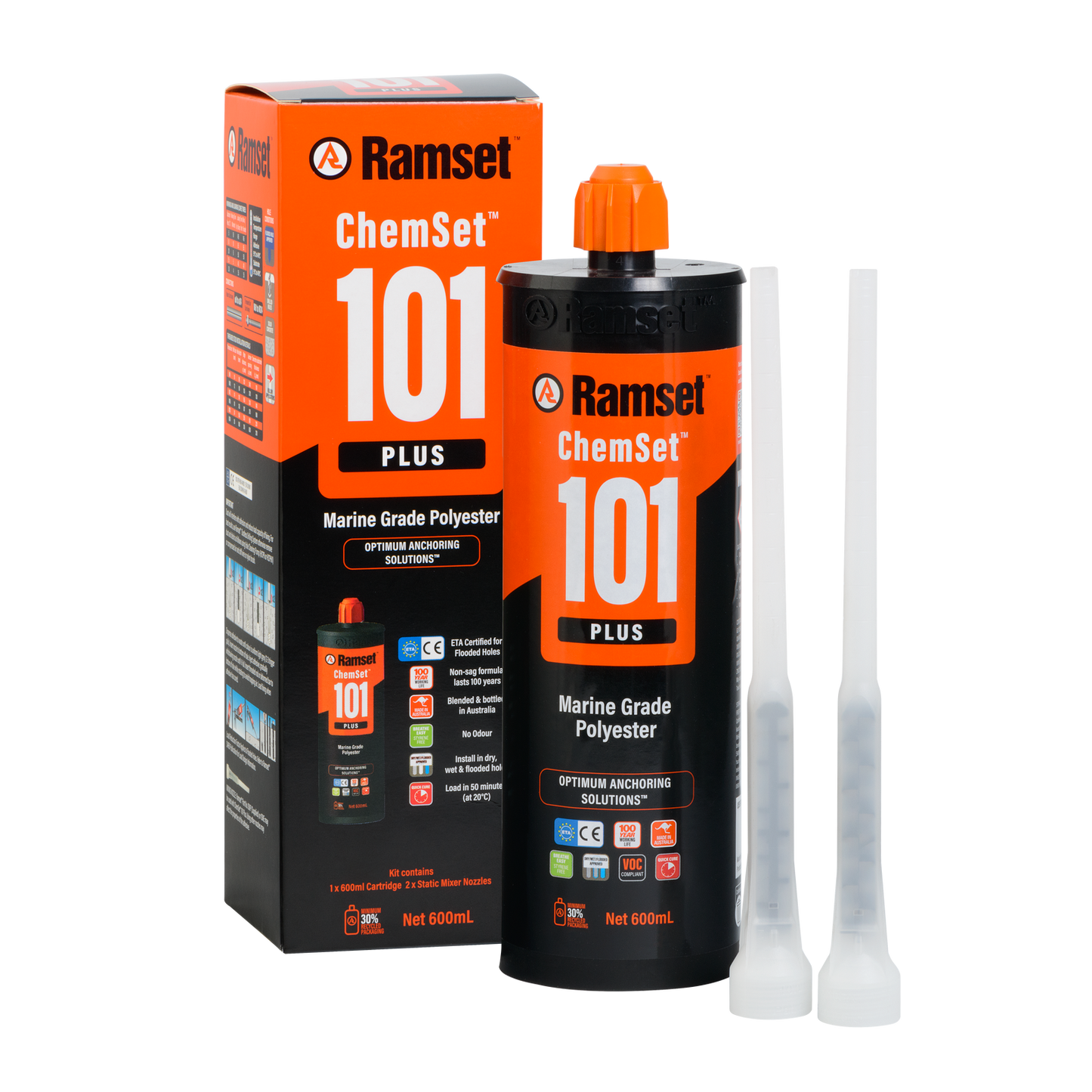 Ramset Chemset 101 Plus Anchoring Adhesive - 600ml
