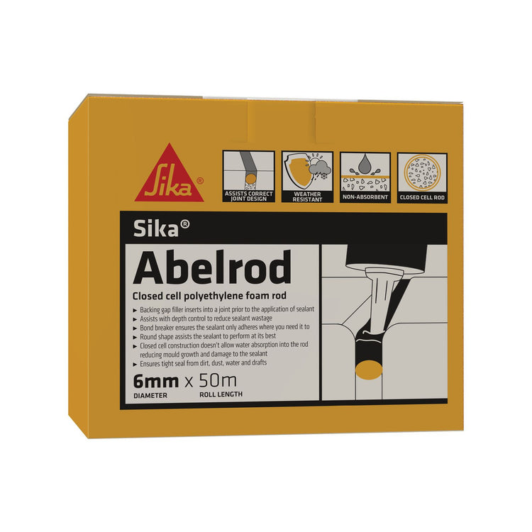 Sika Abelrod Gap Filler - 6mm x 50m