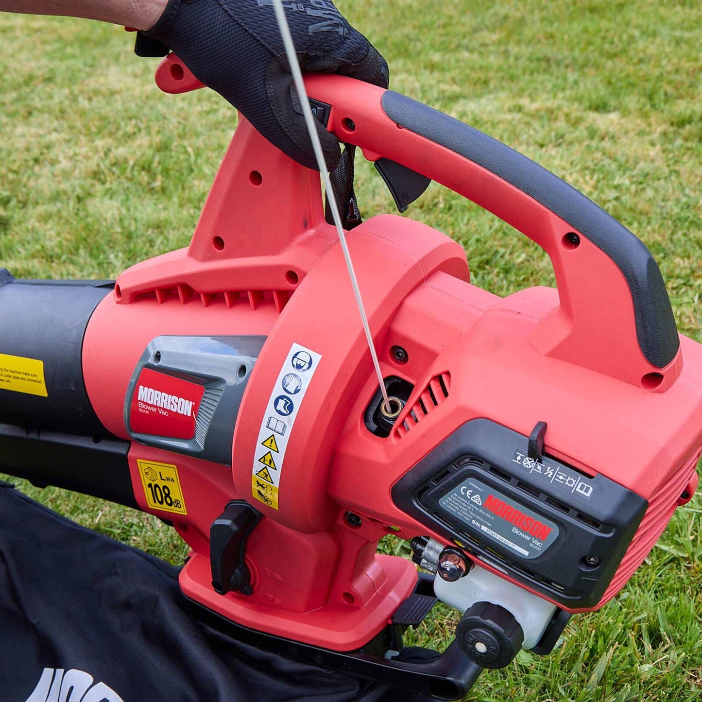 Morrison Ezi Switch Petrol Blower Vac - 30cc - 40L