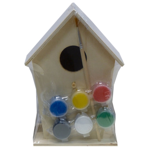 Boyle Craft Timber Birdhouse Paint Kit - 130mm