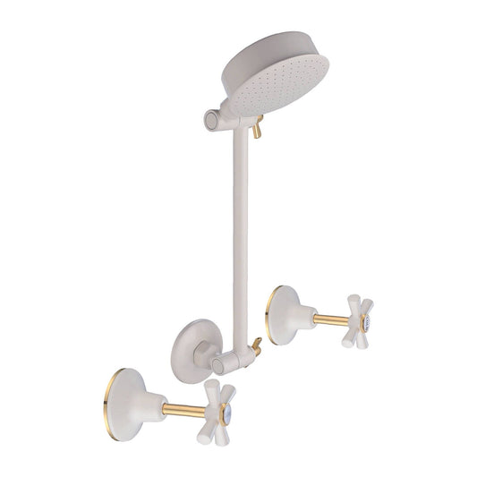 Shaw Mason Ivory Shower Set - 7.5L/min - 70 x 250 x 150mm