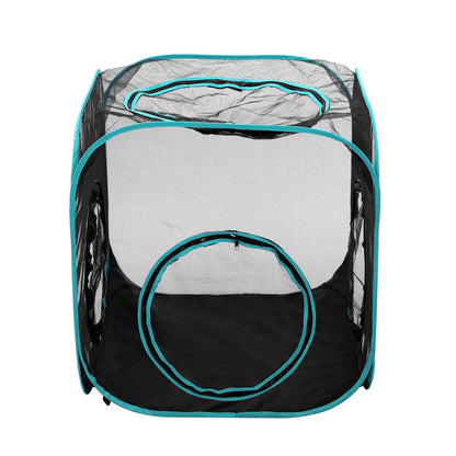 Paws Claws Mesh Pop Up Activity Centre - 195 x 70 x 70cm - 2 Piece Set