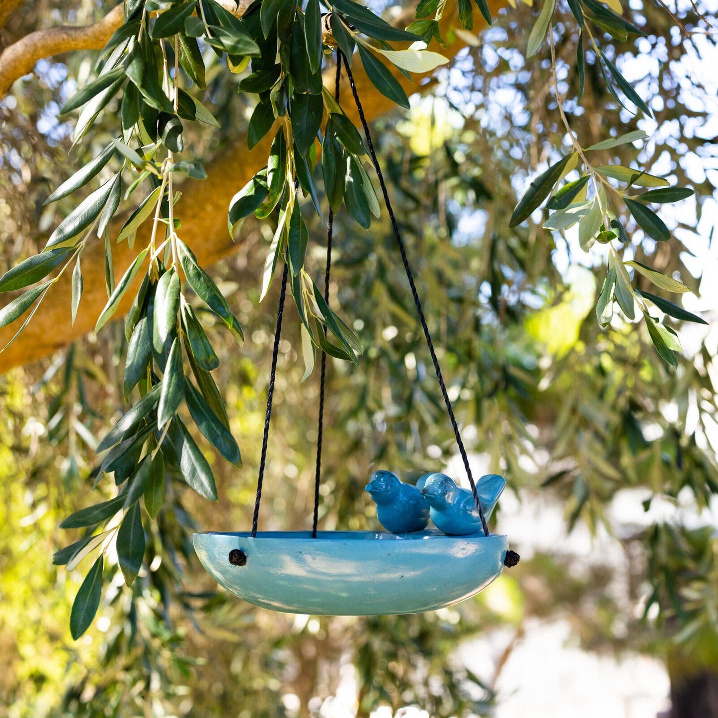 Northcote Pottery Seville Bird Feeder - 31 x 12cm - Teal