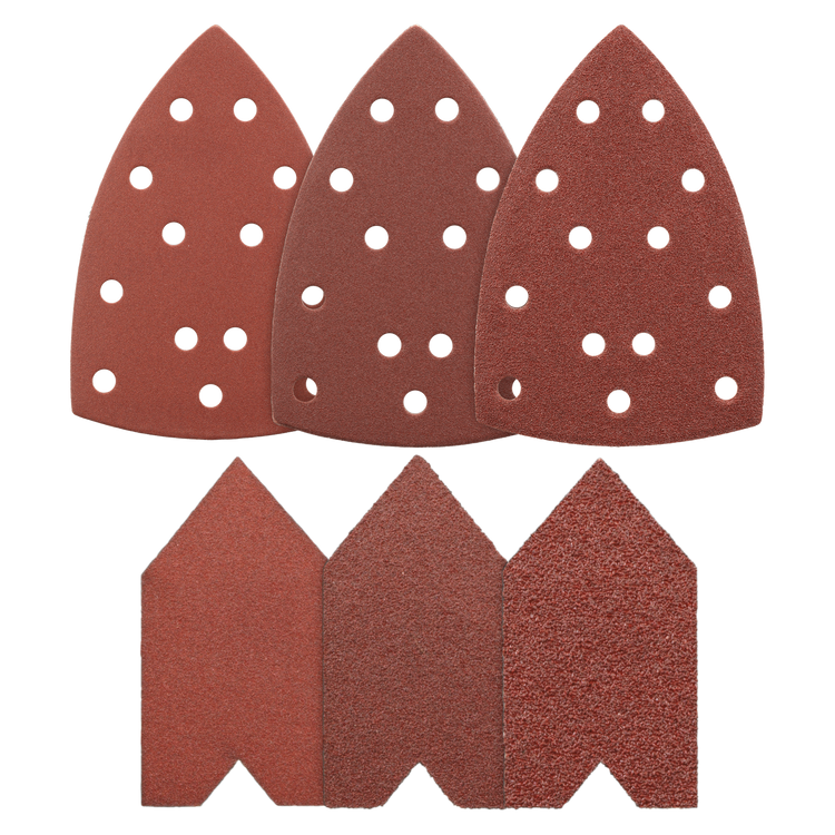 Ryobi 100 x 150mm 10 Piece Detail Finger Sanding Set