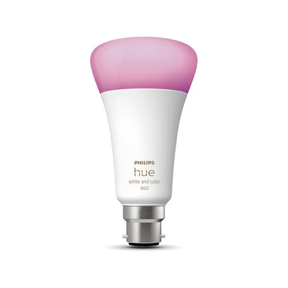 Philips Hue A67 B22 Smart Globe - 1600Lm - Colour - 15W