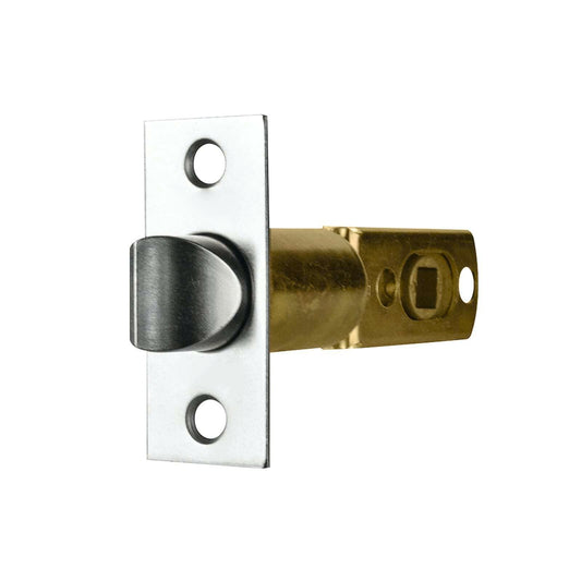 Ikonic Brushed Nickel Adjustable Door Latch - 105mm
