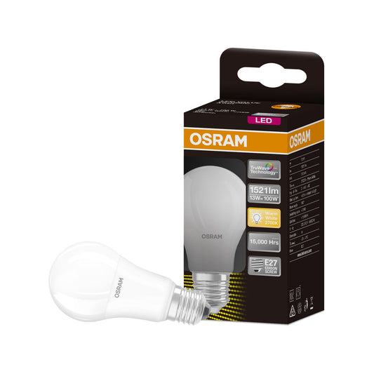 Osram LED A Shape Light Globe - 13W