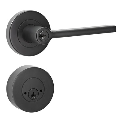 Lemaar Black Orba Security Set - 2 Piece - 65mm x 63mm x 120mm - Black