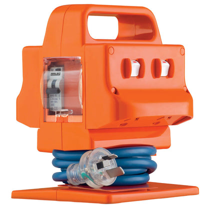 Arlec Heavy Duty Power Block - 4 Outlet - 2m - 15A