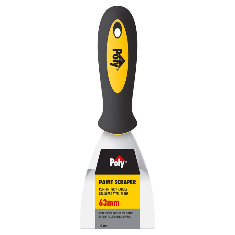 Poly Paint Scraper - 63mm