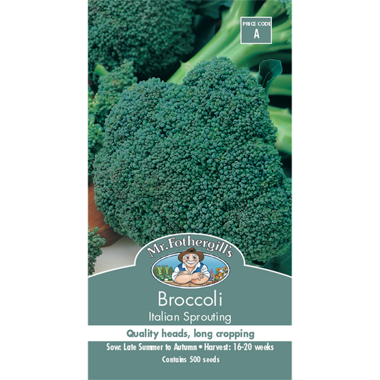 Mr Fothergill Italian Sprouting Broccoli Seeds