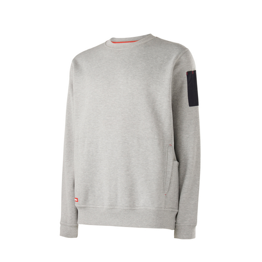 Hard Yakka Crew Neck Jumper - Size L - Grey