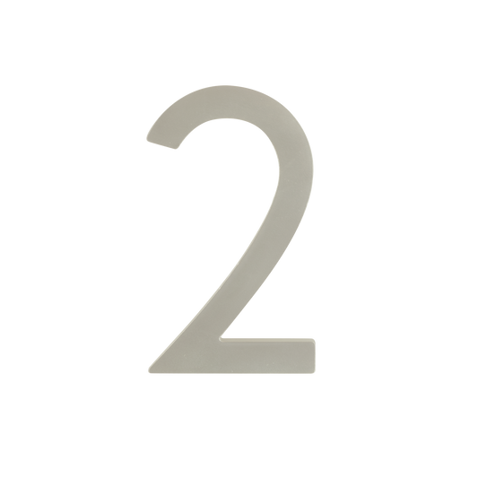 Sandleford Stainless Steel Lorne Numeral - 2 - 100mm