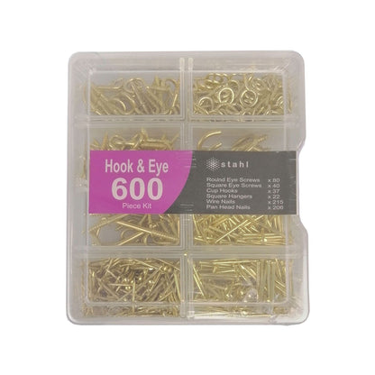 Stahl Hook and Eyescrew Kit - 600 Piece