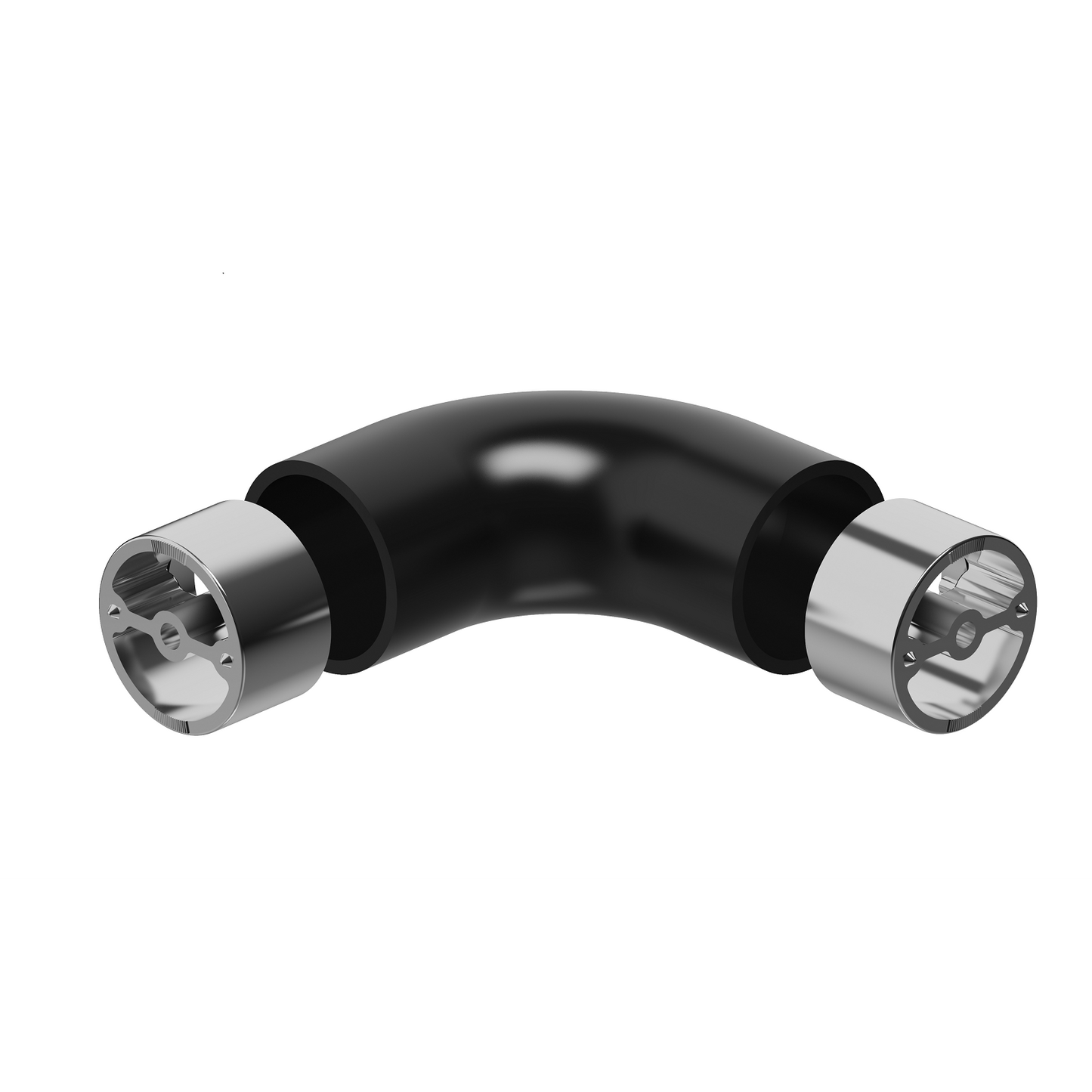 Porta Handrail - 90° - Black