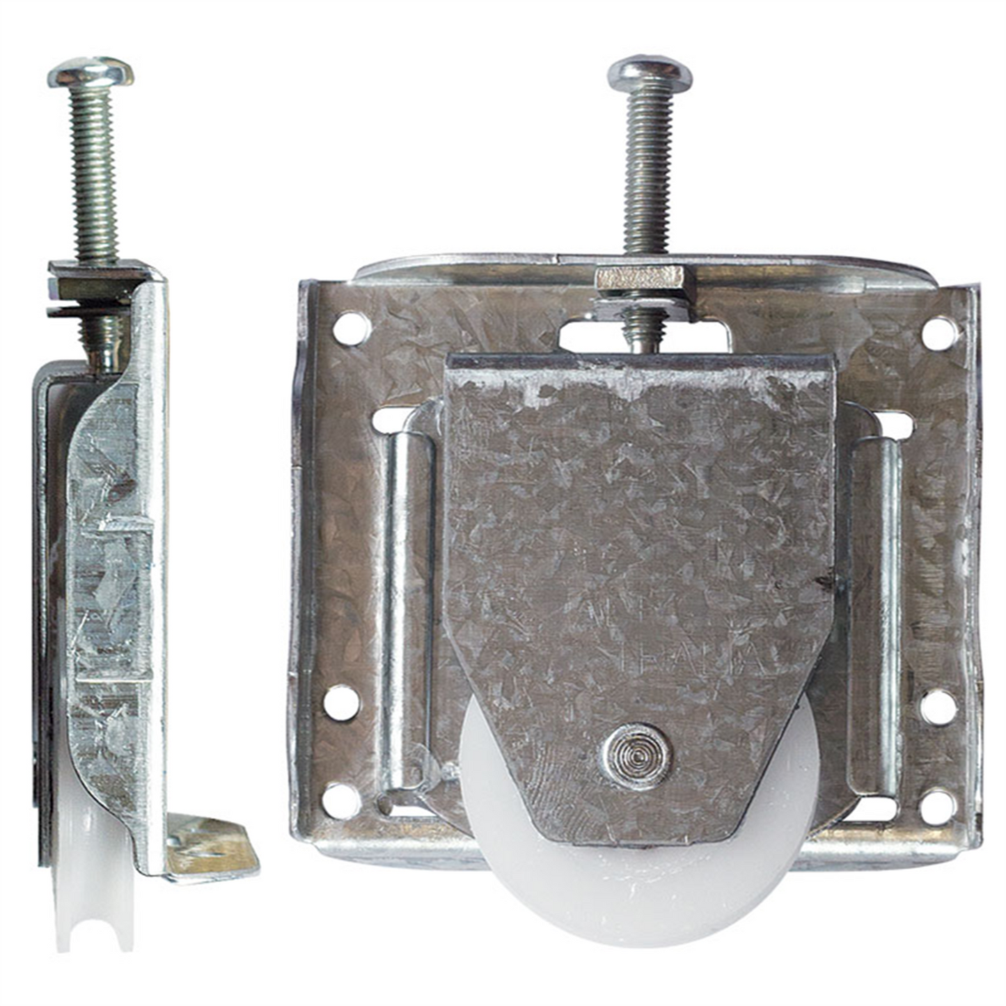 Rolltrak Adjustable Steel Carriage - Acetal Roller - 25kg