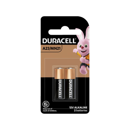 Duracell Specialty Battery - MN21 A23 - 12V - 2 Pack