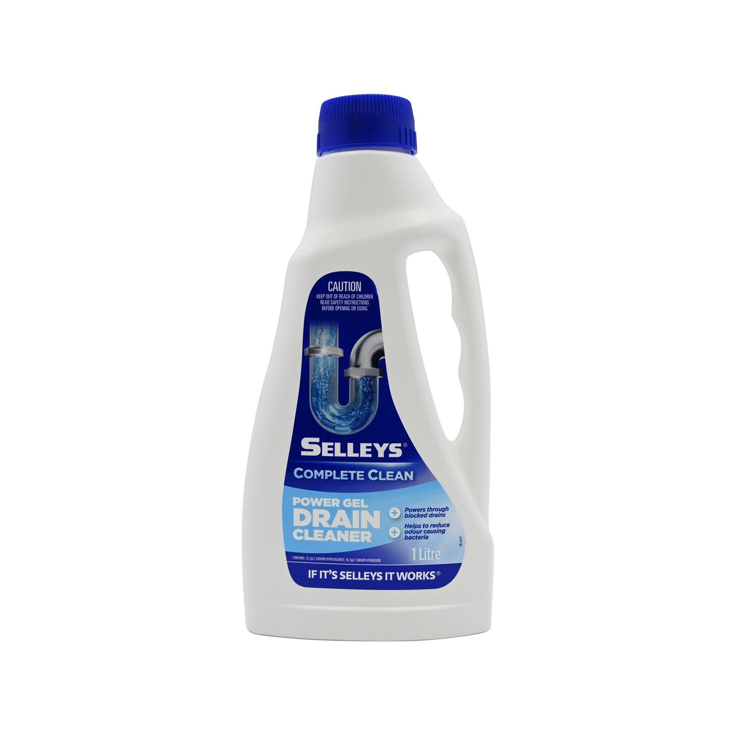 Selleys Complete Clean Power Gel Drain Cleaner - 1L