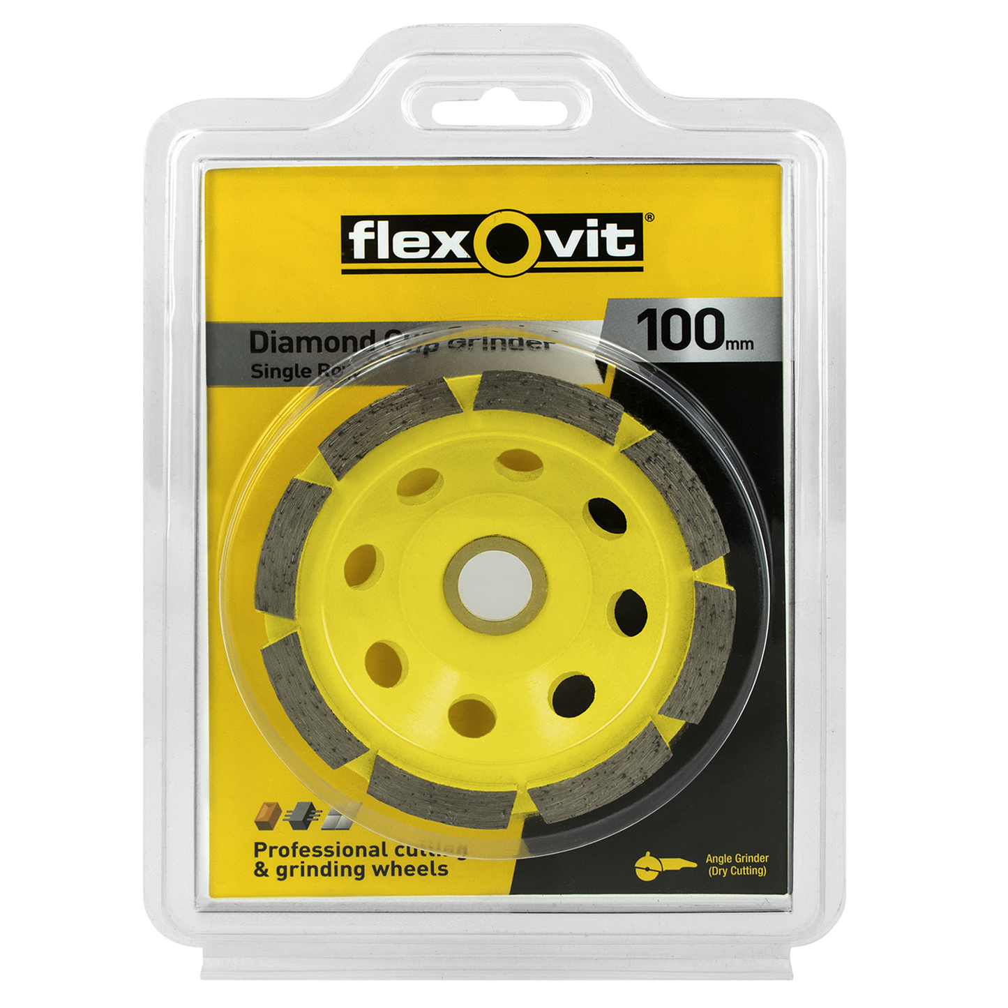 Flexovit Diamond Cup Grinder - 100mm