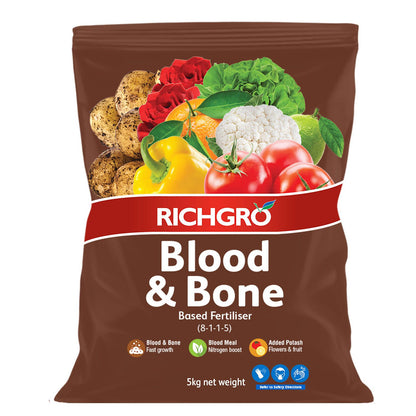 Richgro Blood and Bone Based Fertiliser 5kg