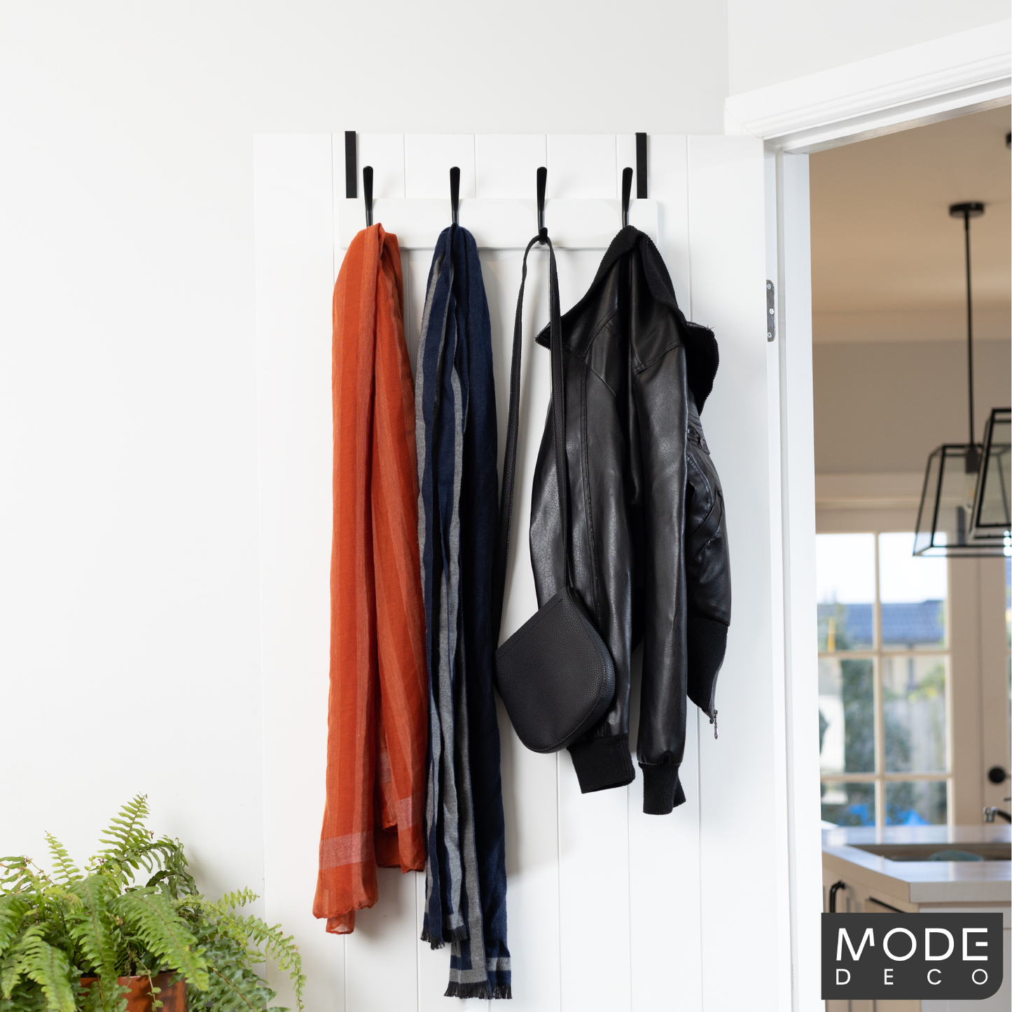 Mode Over Door Hanger - 4 Hooks - 450 x 70 x 45mm