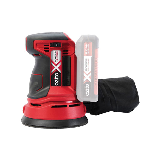Ozito PXC 125MM Cordless Random Orbital Sander Skin PXROS-125