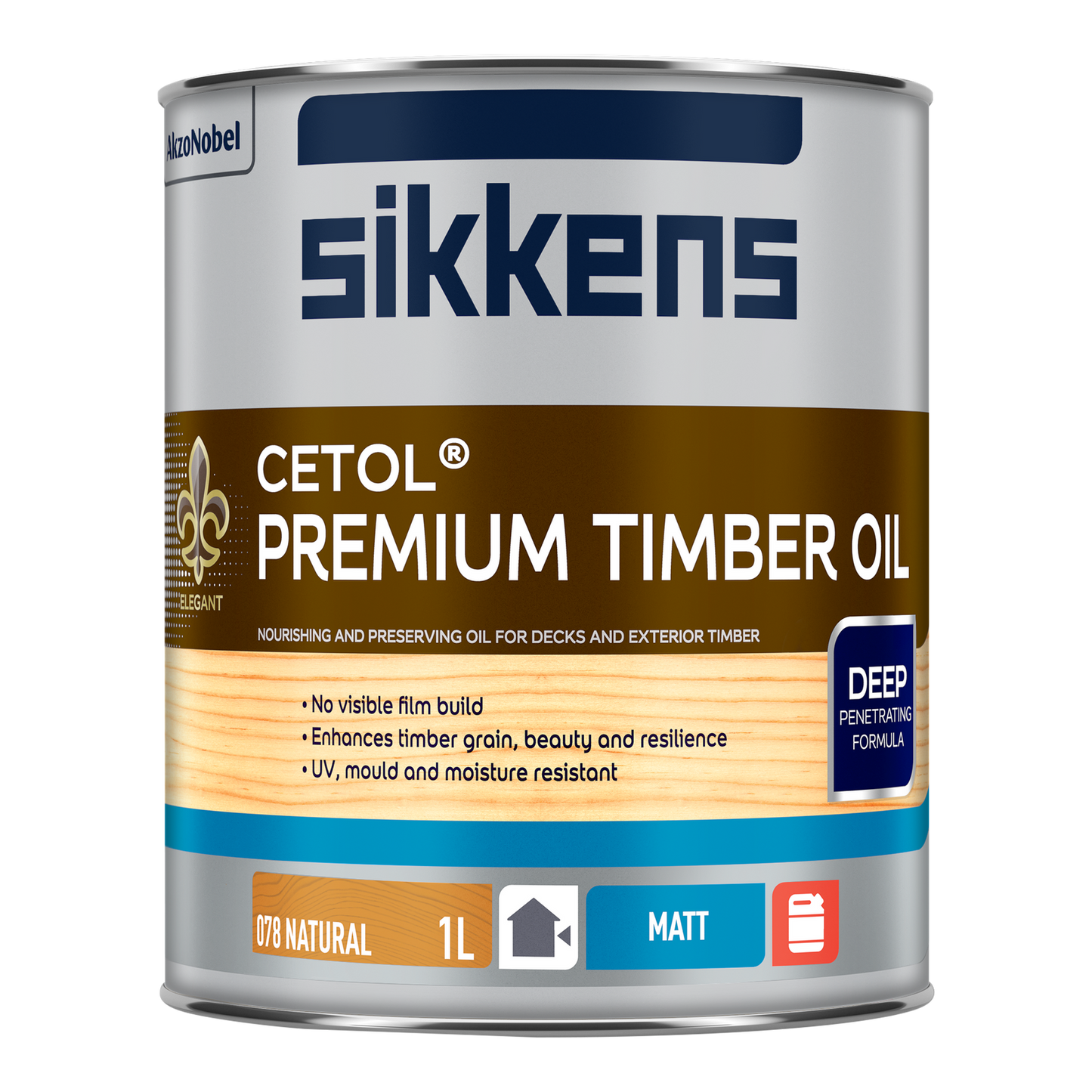 Sikkens Cetol Premium Timber Oil Natural - 1L