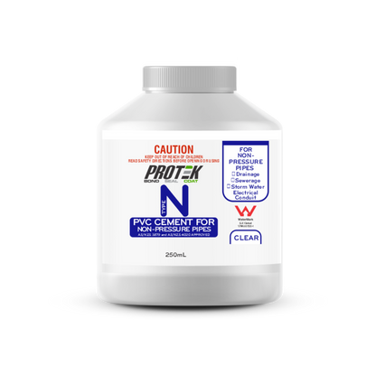 Protek Type N Clear PVC Cement - 250ml