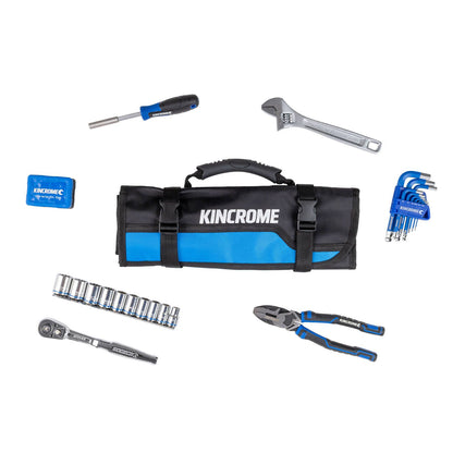 Kincrome Tool Roll Kit - 57 Piece - 110 x 380 x 100mm