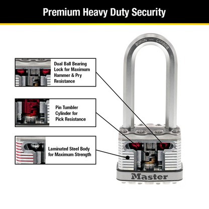 Master Lock Magnum Padlock - 51mm - 64mm Shackle