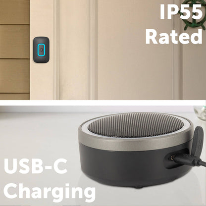 Arlec Rechargeable Wireless Door Chime