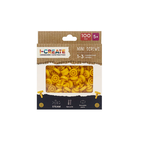 I-Create Mini Screws - 100 Pack