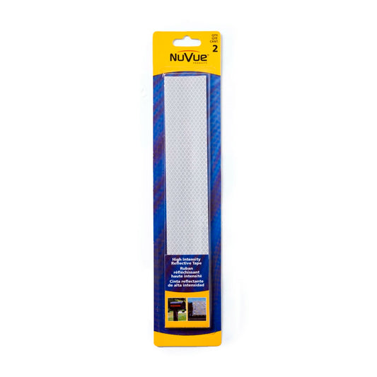 Sandleford Nuvue High Intensity Reflective Tape - 50mm x 300mm - 2 Pack - White
