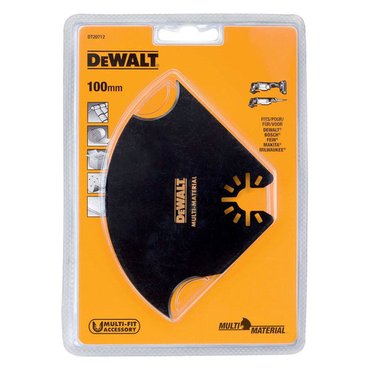 Dewalt Oscillation Cutting Blade - Multi Material - 100mm - Quick Change