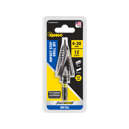 Kango Hypertorque Impact Step Drill Bit - 4-30mm