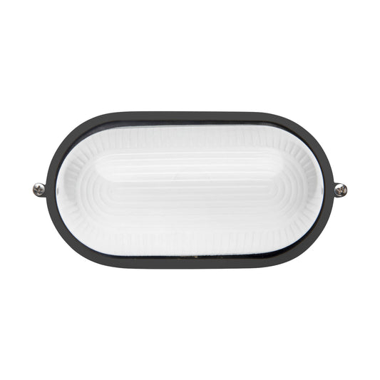 Brilliant LED Black Davis Bunker Light - 9W