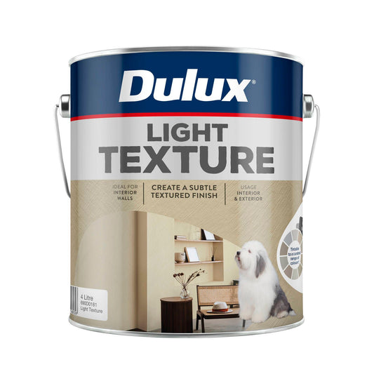 Dulux Design Light Texture Paint - 4L