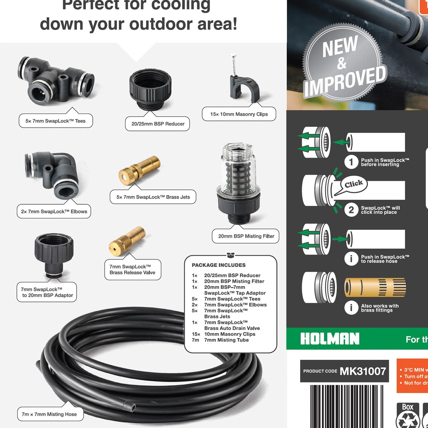 Holman 7m Misting Kit