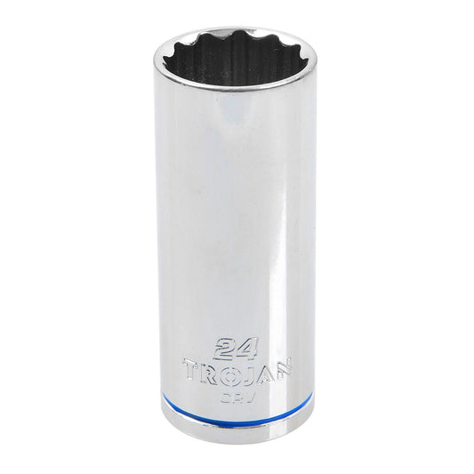 Trojan Deep Socket - 24mm - 1/2" Drive
