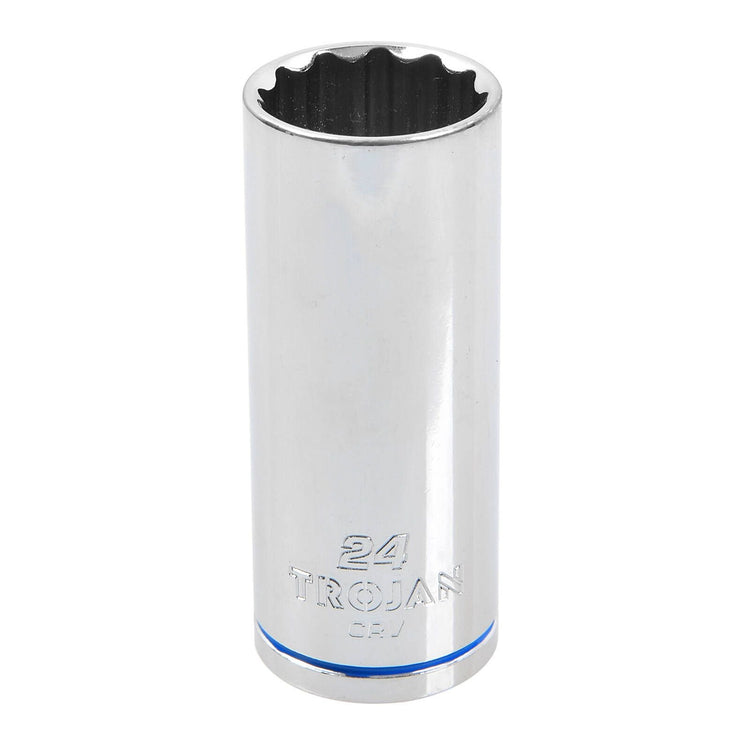 Trojan Deep Socket - 24mm - 1/2" Drive