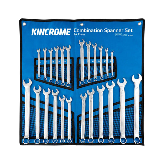 Kincrome Combination Spanner Set - 24 Piece