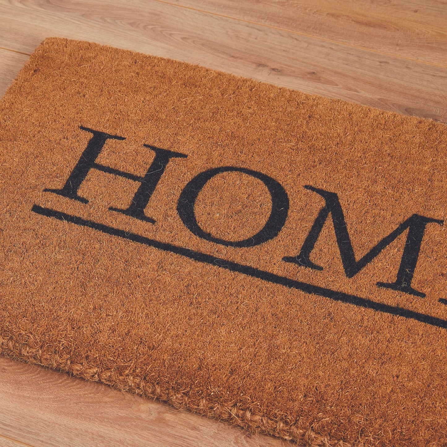 Madras Link Home Coir Door Mat - 50 x 80cm - Black