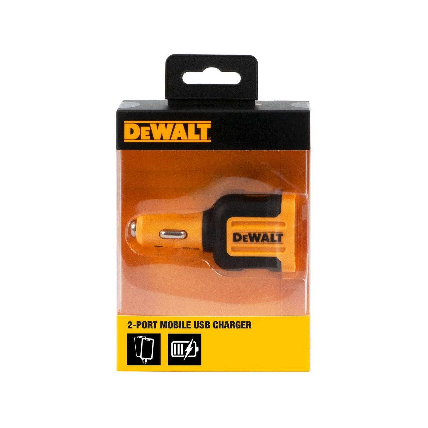 Dewalt 2 Port Mobile USB Fast Car Charger