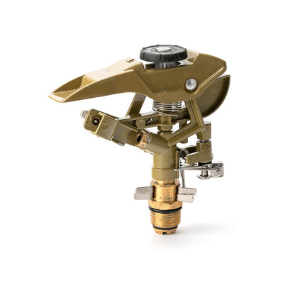 Holman Impact Sprinkler - 12mm - Metal - Adjustable Distance Control