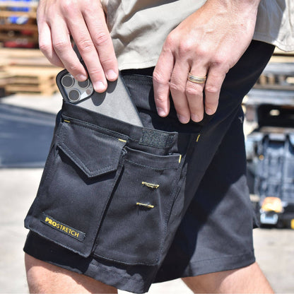 Dewalt Black Bennington Prostretch Shorts - Size 32